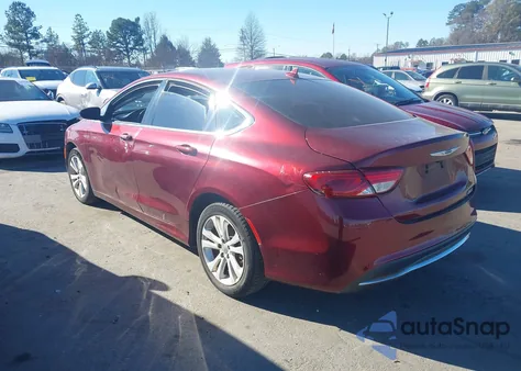 2016 Chrysler 200 Limited from USA, damaged, VIN 1C3CCCAB5GN107245